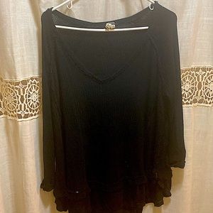 Black free people tunic